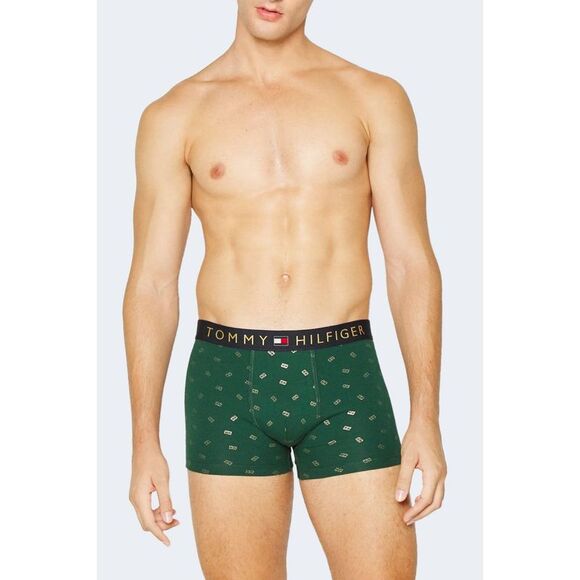 Tommy Hilfiger Green Cotton Men's Boxers - Picture 3 of 5